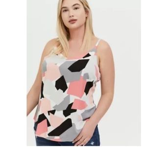 Torrid geometric design cami size 0 (12)